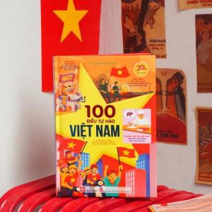 Sách "100 Điều Tự Hào Việt Nam" - Đinh Tị Books (Sách hay về văn hóa lịch sử Việt bồi dưỡng tình yêu quê hương)