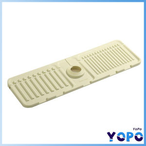YoPo Sink Storage Plastic Durable Washbasin Faucet Splash-proof Drain Mat