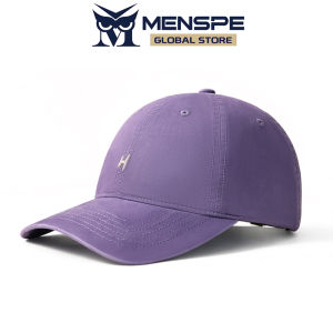 MENSPE หมวกเบสบอลสำหรับผู้ชายหมวกเบสบอลใช้ได้ทั้งชายและหญิงหมวกบังแดดกลางแจ้งหมวกแก๊ปโผล่ปักดีไซน์สันทนาการหมวกเบสบอลระบายอากาศหมวกป้องกันแสงแดดแฟชั่นหมวกปรับได้หมวกออกกำลังกายกลางแจ้งกีฬา