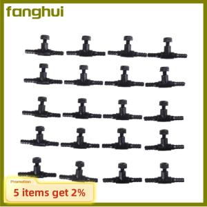 fanghui 20Pcs 4mm Aquarium Fish Tank Adjust Air Line Tubing Volume Flow Control Valves Best Quality