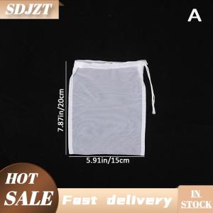 SDJZT Túi Lọc Sữa đậu nành 100 lưới lọc tốt Túi tái sử dụng nước trái cây cà phê sữa đậu nành dây rút túi lọc nhà bếp lọc thực phẩm