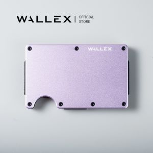 Wallex S Cardholder RFID blocking Wallet Cash Strap Airtag