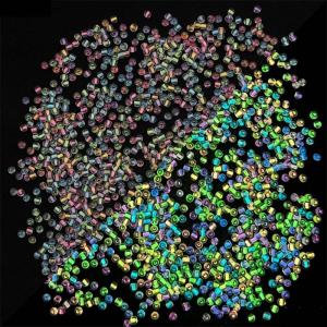 660Pieces Luminous Beads Grow in The Dark Balls Beads UV Reactive Glowing Bead for Bracelet Making Decor Supply