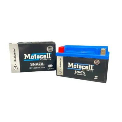 Motocell Sodium Ion Battery SNA7A (YTX7A-BS) Motorcycle Motorbike Motor