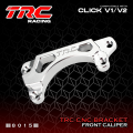 TRC Racing CNC Brake Caliper 2 POT Bracket Only For Honda Click v1 v2 v3 8015. 