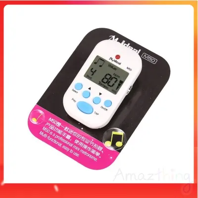Meideal M50 Mini Electronic Clip-on Metronome with Battery (4 Colors) for all Instrument 迷你电子节拍器