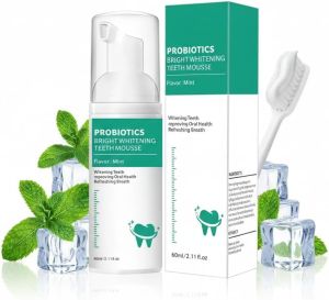 Foam Toothpaste Mint Flavor Probiotic Foam Toothpaste for Kids Teeth foaming Whitening Gum Restore Hello Toothpaste Featuring Generous Foam Wash Water for Travel Friendly,Anti-Cavity