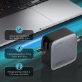 Charger 100W 3 USB-C PD 3.0 QC 3.0 4 Port USB LDNIO Q408 untuk Gadget Smartphone. 