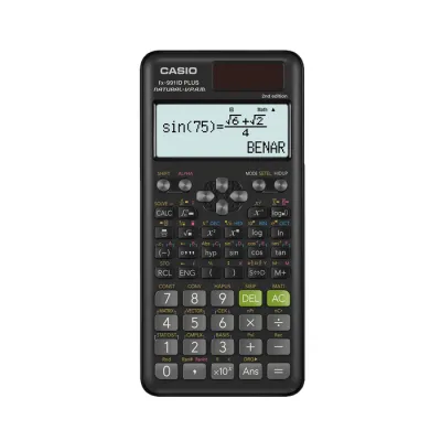CASIO FX-991IDPlus - Kalkulator Bahasa Indonesia - Kalkulator Sekolah/Kuliah - Scientific/Saintifik - 451 fungsi