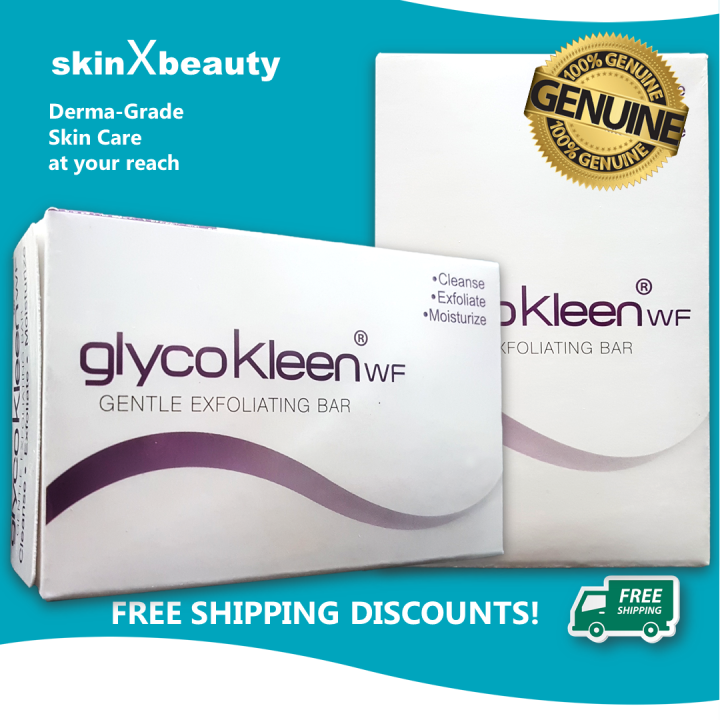 GLYCOKLEEN WF Bar Soap 90g DERMAGRADE ONHAND AUTHENTIC glycolic acid ...