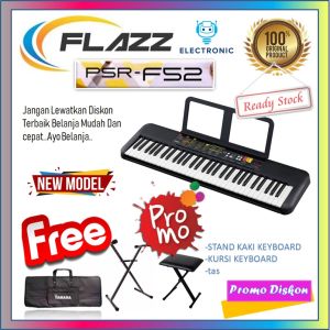 Piano Keyboard Yamaha PSR-F52 Original new produk+free tas+stand garansi resmi 1 tahun