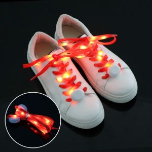 BUZHIDE Người đàn ông Phụ nữ Sáng Shoestrings Giày thể thao Đảng Trang Trí Led Dây Giày Chéo Bện Dây Đeo Giày Phụ Kiện Sneakers Ren