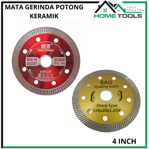 Paket Mata Gerinda Pemotong Keramik Granit tipe tanpa air Dan Dengan Air 4 inch motif bunga special