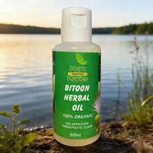 Mark & Maria’s Essential Herbal Care: 60ml Pure Bitoon Herbal Oil for Daily Use