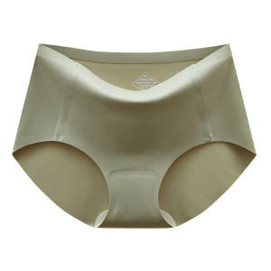 【OFFICIAL】Veimia Seamless Pure Cotton Panties Comfortable Womens Panties With Buttock Lifting And Tummy Control Lightweight Breathable Form-fitting Triangle Panties Feel-like High-elasticity Antibacterial Triangle Panties