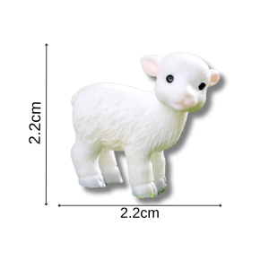 Ornamen Miniatur Hewan Kebun DAKENA - farm animal- Multi Motif
