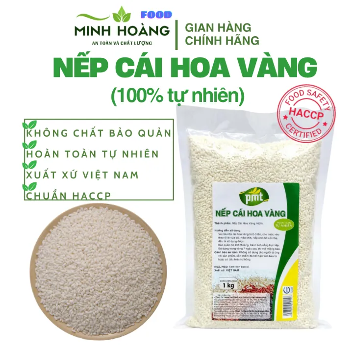 Nếp cái hoa vàng (Túi 1kg)