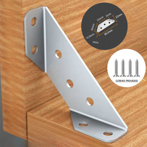 Thép không gỉ Tam Giác Góc Mã Tủ Ghế Chốt Đa Năng Giá Đỡ Tam Giác Khung Hỗ Trợ Hình Thang Giường Nẹp Góc