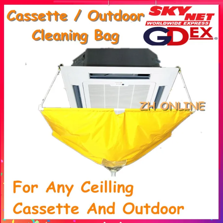 (Ready Stock)Aircond Cleaning Bag Aircond Bag For Ceiling Cassette / Outdoor