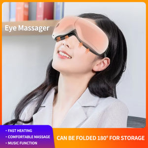 Eye Massager เครื่องนวดตา นวดตาไฟฟ้า น ครื่องนวดตาไร้สายบูลทูธ สั่นสะเทือน บลูทูธ ฟังเพลง เครื่องนวดไฟฟ้าแบบพกพา