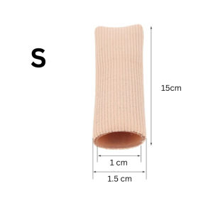 Thumb Toe Finger Gel Tube Valgus Protector Separator Spacer Sleeve Pedicure Callus Foot Hand Care 手指脚趾套