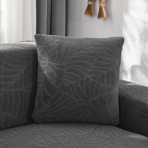 SC Home - Sofa Pillow Case Cusion Cover With Colour thick sofa cover 45x45cm polyester fiber elasticity stretchability