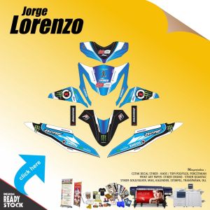 Decal Sticker Striping Honda Beat FI model 25