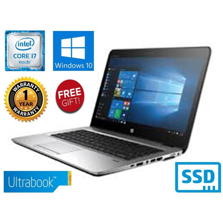 HP EliteBook 840 G3 i7 6th Gen GB RAM 256 GB SSD 14 Inch FHD