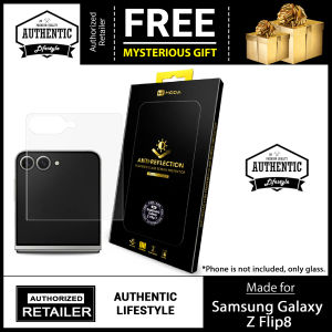 ORI [ Samsung Galaxy Z Flip 8 ] Hoda Anti-Reflection Tempered Glass Screen Protector (Front Screen) Case Friendly