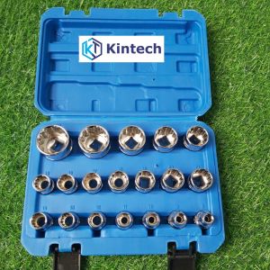 Bộ khẩu bông hoa thị 12 cạnh ngắn KT từ 8-32mm Kintech