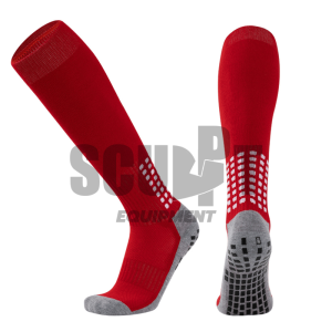 ถุงเท้าฟุตบอล กันลื่น ยาว ถุงเท้าฟุตบอลยาวถึงเข่าผู้ชาย 1 คู่ ยืดหยุ่นดี มีกันลื่น เหนียว คุณภาพดี จัดส่งรวดเร็ว