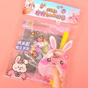MAINAN DIY BALON TIUP  / MAINAN BALON TIUP VIRAL NANO TAPE ADA MANIK GLITER MURAH HARGA PER SACHET