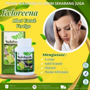 Keloreena - Obat Vertigo Sakit Kepala Migrain Pusing Kleyengan