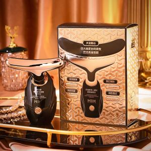 EMS Neck Facial Lifting Firming Massager Face Beauty Device Skin Tighten Reduce Double Chin Anti Wrinkle Rejuvenation