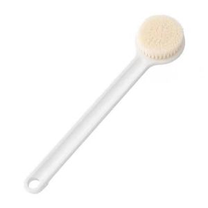 Bath Brush Long-Handled Brush Back Brush Soft Fur Dry Brushing Cleaning Scrub Stick