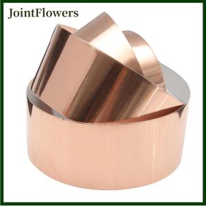 JointFlowers Băng bảo vệ lá đồng EMI 50mm x 3m hàng rào tự dính dẫn điện cho đàn guitar mới