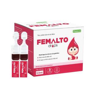 ✅[Chính hãng] Sắt Femalto ống uống BFS - Giải pháp bổ sung sắt an toàn tiện lợi cho bé