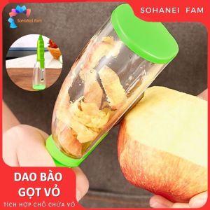 [NHIỀU MÀU] Bàn Bào Dao Bào Gọt Vỏ Có Hộp Chứa Lưu Trữ Vỏ -SOHANEI FAM -Đồ Bào Gọt Trái Cây Rau Củ Quả