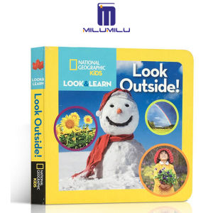 National Geographic Kids Look and Learn: Look Outside! (Look & Learn) Board book – Picture Book by National Geographic Kids Original English books
