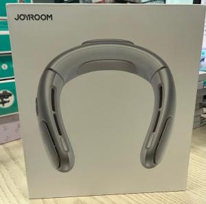 JOYROOM Portable Neck Fan 4000mah Hands Free Bladeless Hanging Sport Cooling Fan Wearable Personal Leafless Desk