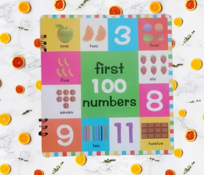 Children Colour ABC Number Learning Book Children First 100 Animals Book Toddler First 100 Words Book Early Educational Learning Book First 100 Words Shape and Colors Book Sale