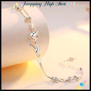 【Jumpping】 Cute Stylish Fox Bracelet Color For Girl Woman Fashion Accessories Jewelry Gift