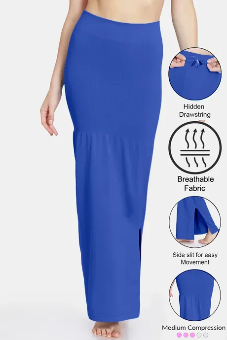 Women's Exclusive Ready Stock Saree Petticoat Inner Skirt Flared Mermaid  Saree Shapewear Various Colours