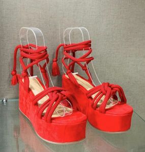 Free Shipping Womens Summer New Fish Mouth Strap Wedge Sandals Womens Plus Size Thick-Soled Shoes Womens Summer New Fish Mouth Strap Wedge Sandals Womens Plus Size Thick-Soled Shoes.