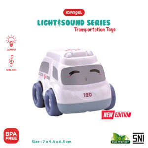 IQ Angel Light&Sound Trasportation Car Toys New / Mainan Edukasi Anak / Mainan Mobil Mobilan Anak
