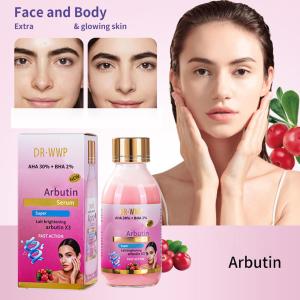 125ml Aha Arbutin Whitening Face Essence Moisturizing Facial Serum Effectively Corrects Dark Spots Firming Bright the Skin