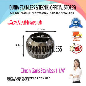 Cincin Garis 1 1/4inc Aksesories stainless steel tangga