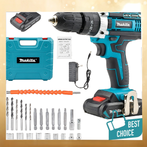 Cordless Drill with Multi Function Hammer Drill Mode