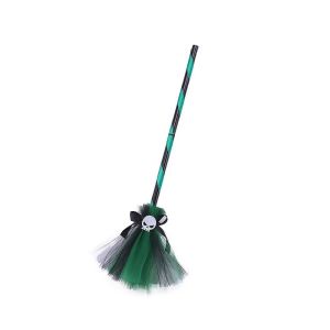MIIQNUS 3D Mũ phù thủy Halloween Bắt mắt Tự làm Đồ trang trí hóa trang Phù Thủy Sáng Tạo Hoạt hình Đồ trang trí chổi Halloween Hóa trang