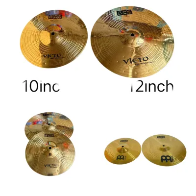 Lá cymbal Victo 10nich 12inch chơi cajon